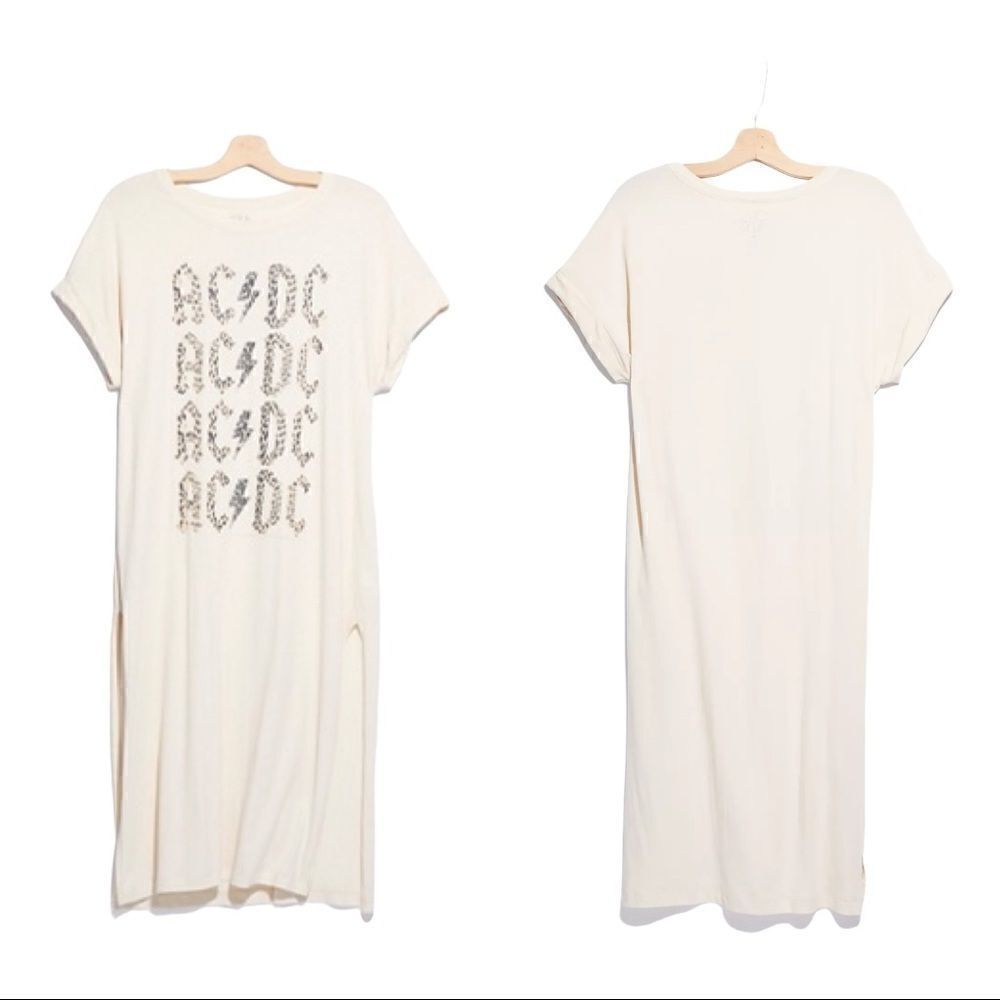 Chaser X Free People AC/DC Maxi Tunic Top